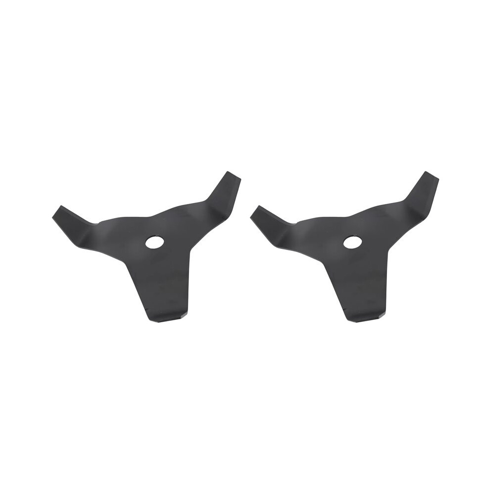 2X Weed Wacker Blades 3 Teeth Brush Cutter Blades Heavy Duty Brush Cutter Blades For Lawn Yard Garden Bush Trimmer 6032244183182