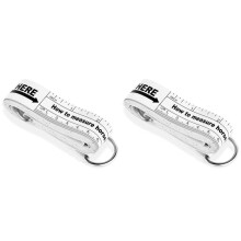 2X Ruban de Poids de Hauteur de Cheval Ruban de Mesure de Cheval Bâton de Mesure de Cheval en PVC Outil de Mesure Du Corps Du Bétail, 8,2 Pieds de