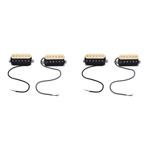 2 Set Elgitarr Humbucker Pickup Bridge Alnico V Pickup Gitarr Pickup Bridge