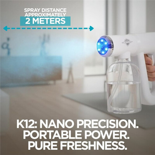 Professional K12  Sprayer with  Light, Fine Mist Atomizer, Cordless Rechargeable Handheld Sprayer for Home 1