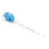 Mini Colored Soft Tape Measure Keychain Retractable Ruler for Sewing Blue 13