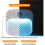 Led Night Light with Motion Detector 2 Pack, Cabinet Light Dimmable with Timer Function, Staircase Lighting RGBW 2