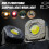 Multi-Functional Camping Light with Magnet and Hook, Dual  Control, Infinitely Dimmable, with Warning Light B 4