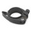 2Pcs Folding Bicycle  Pipe Clamp with Quick Release Lever  Behalf is Suitable Sp8 Pipe Clamp with 38mm, Silver 3