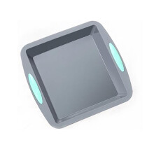 Forma de silicone antiaderente reutilizável para bolos YujiCraft, resistente a altas temperaturas.