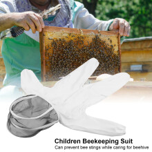 Kids Bee Keeping Suit with Hood and Veil