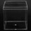 6 Pack Clear Plastic Candy Storage Boxes with Lids, 5.5x5.5cm 7