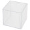 6 Pack Clear Plastic Candy Storage Boxes with Lids, 5.5x5.5cm 10