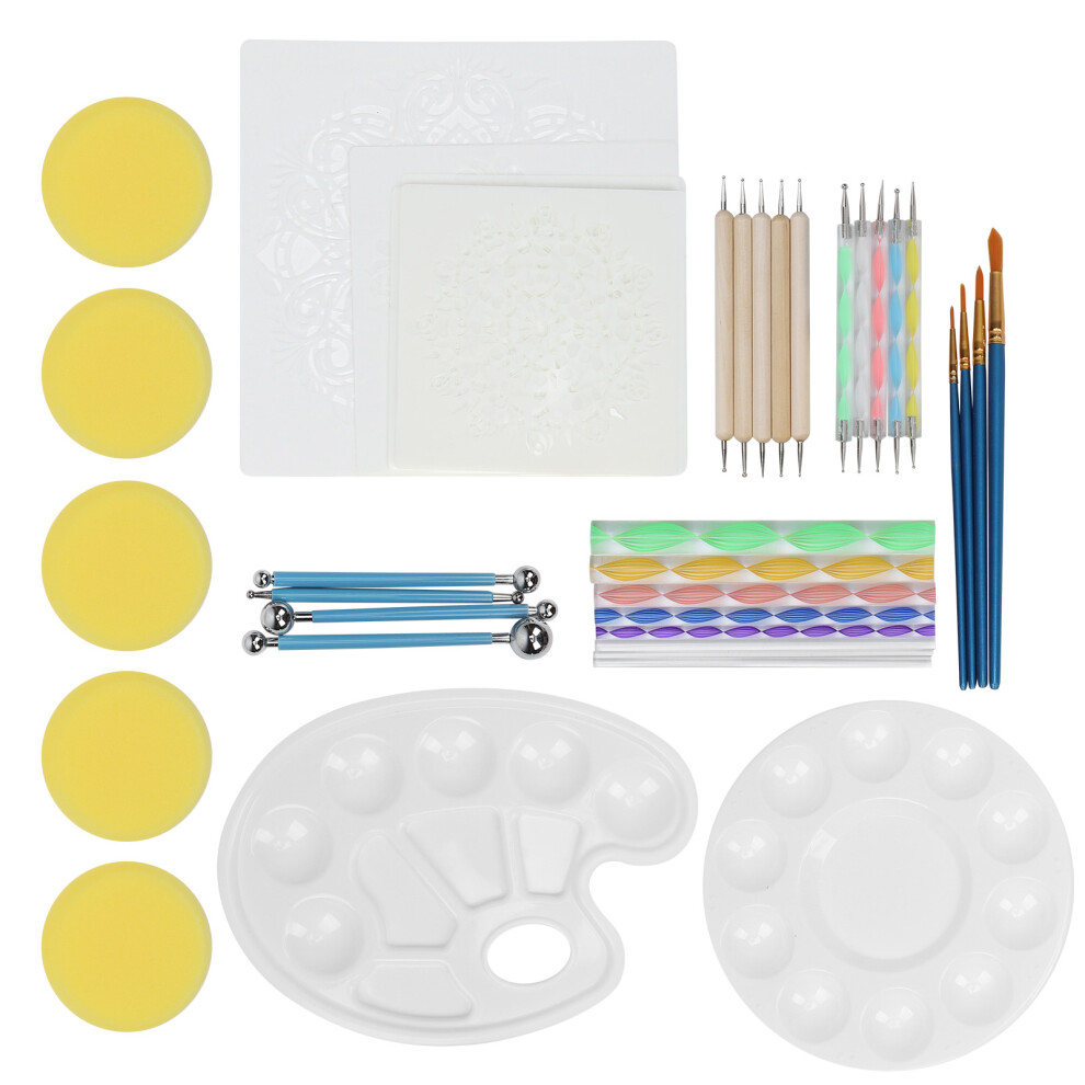 41Pcs Mandala Dotting Tools Set For Diy Art, Templates & Painting 7621391985948