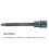 Durable Alloy Steel Hex Socket Extension Set 150 x 7mm 3