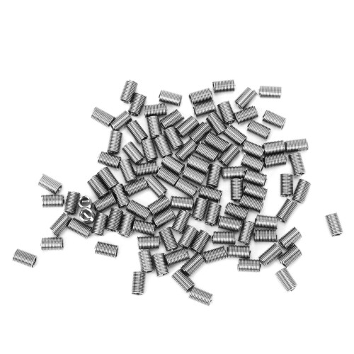 100Pcs SUS304 Thread Inserts M4x0.7 Reducing Nut Repair Tool