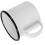 8cm Enamel Cup 350ml White Environmentally Friendly Thickened Water Mug 2