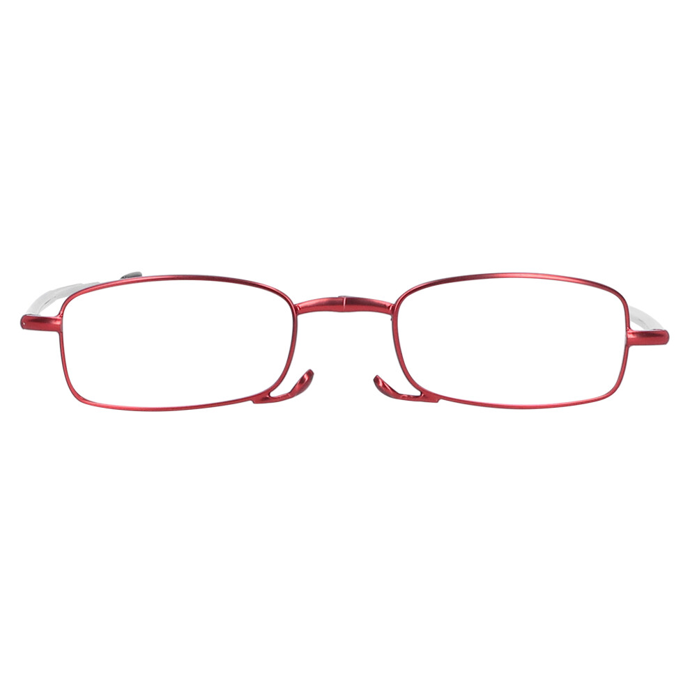 Blue/Light/Red Foldable Elderly Reading Glasses 150 Magnification Block