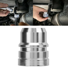 Aluminum Blow Off Valve Plug for Ford F150 & Expedition 2013-2021 Silver
