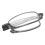 Foldable Elderly Blue Light Blocking Reading Glasses 300 Gray 3