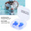 Waterproof Silicone Ear Plugs 2 Pack 4