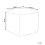 Beliani Pouffe MABULA Jute Beige 3