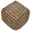 Beliani Pouffe MABULA Jute Beige 4