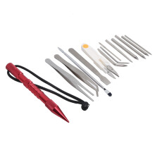 14Pcs Paracord Needles Set Aluminum Steel DIY Stitching Kit Red