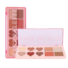 Long Lasting Eyeshadow Blush Highlight Makeup Palette ABS Cosmetic Palette #3