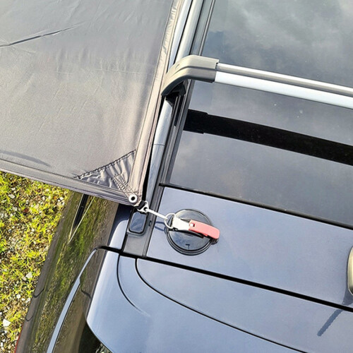 Strong Vacuum Suction Cup Hook for Camping, 13x11.5cm, ABS 2