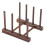 Kitchen Dish Drying Rack Durable Collapsible Eco Friendly Storage 4 Column 13