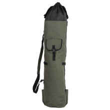 Portable Multifunction Fishing Rod Bag Case, Foldable, Military Green