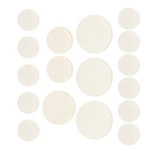 Clarinet Sound Hole Pads 17Pcs Gaskets Set for Bb Clarinet Durable Silicone