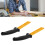 2Pcs ABS Magnet Woodworking Push Stick, Rust-Resistant, Hand Tool 15