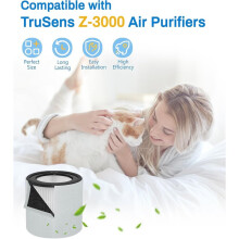 2pcs H13 HEPA Filter for TruSens Z-3000 Air Purifier,3-in-1 Filtration High-Efficiency Activated Carbon Pre-Filter