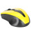Wireless Mouse 2.4G Optical Mini Ergonomic Yellow for Notebook & Tablet 13
