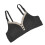 Wireless Nursing Bra V Shape M 34/75 Black Breathable Maternity Bra 16