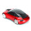 Car-Shaped 2.4G Wireless Mouse for Laptop/Tablet, Red 3