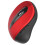 Wireless Optical Mouse BT5.0 Red, 10m, 6 Keys, Mini Four-Way Scroll 3