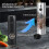 USB Rechargeable Electric Salt and Pepper Grinder Adjustable Coarseness Automatic Spice Mill for Kitchen Tool 2