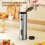 USB Rechargeable Electric Salt and Pepper Grinder Adjustable Coarseness Automatic Spice Mill for Kitchen Tool 4