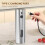 USB Rechargeable Electric Salt and Pepper Grinder Adjustable Coarseness Automatic Spice Mill for Kitchen Tool 5
