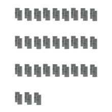 60X Filter for  Mijia Robot Vacuum Cleaner M40 Accessories Filter Replacement Accessories
