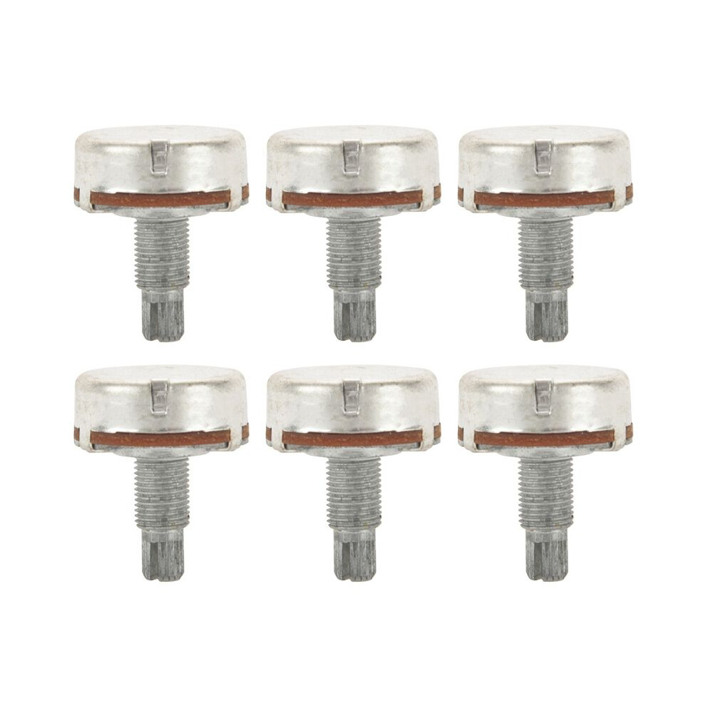 6X A500k Ohm Volume Guitar Potentiometer 6031119109531