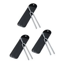 3X Stimmgabel mit Soft Shell Case, Standard Ein 440 Hz