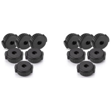12 PCS Plastic Cymbal Nuts,Quick-Set Cymbal Nut for Percussion Drum Kit,Percussion Replacement Parts