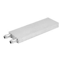 3X Aluminum Alloy CPU Radiator 40X120mm Water Cooling Block Liquid Water Cooler Heat Sink for PC Laptop