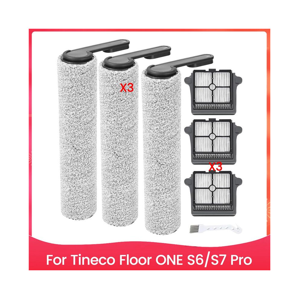 Hepa Filters & Replacement Parts Kit Brush Rollers For Floor One S6/S7 Pro Wet Dry Vacuum Cleaner Parts 6034067572280
