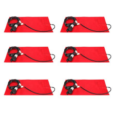 6X 25W 12V Universal Motorcycle ATV Heated Cushion Winter Warmer Waterproof Pad Heating Pad Mat