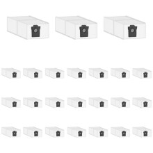 Confezione da 24 Sacchetti Antipolvere per Mova P10 Pro Ultra, P10 Ultra, E40 Ultra, S20 Ultra, V50 Ultra Complete, P50 Pro Ultra, Z60 Ultra