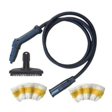 Kit D'Accessoires pour Nettoyeur Vapeur pour SC1 : Buse, Rallonge, Tuyau, Brosse Manuelle avec Housse en Tissu (Réf. 2.863-021.0)