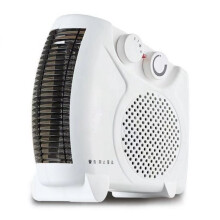 Compact 2000W Electric Space Heater with Dual Heat Settings, Adjustable Thermostat, and Overheat Protection EU Plug