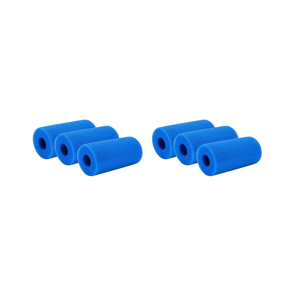 6 Pack Pool Filter Sponge Cartridge For Type A Reusable Washable Hot Tub Cleaner Tool 6031959890279