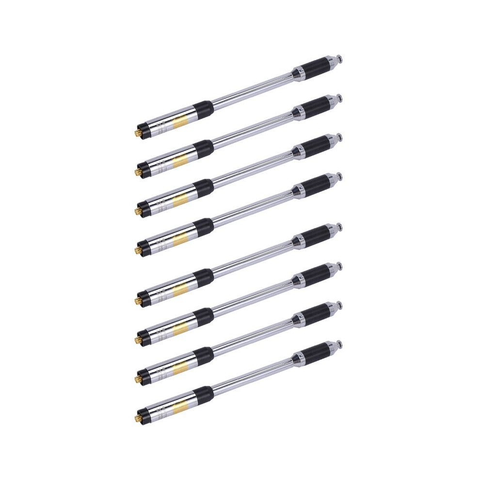 8X Rh770 Dual Band 144/430Mhz High Gain Sma-Female Telescopic Antenna For Uv-5R Uv-82 Bf-888S Rh-770 6031188532506