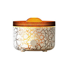 Aromatherapie Etherische Olie Diffuser 560ml Koele Mist Diffuser met Vlam- en Vulkaanstand, 2 Miststanden, Amerikaanse Stekker